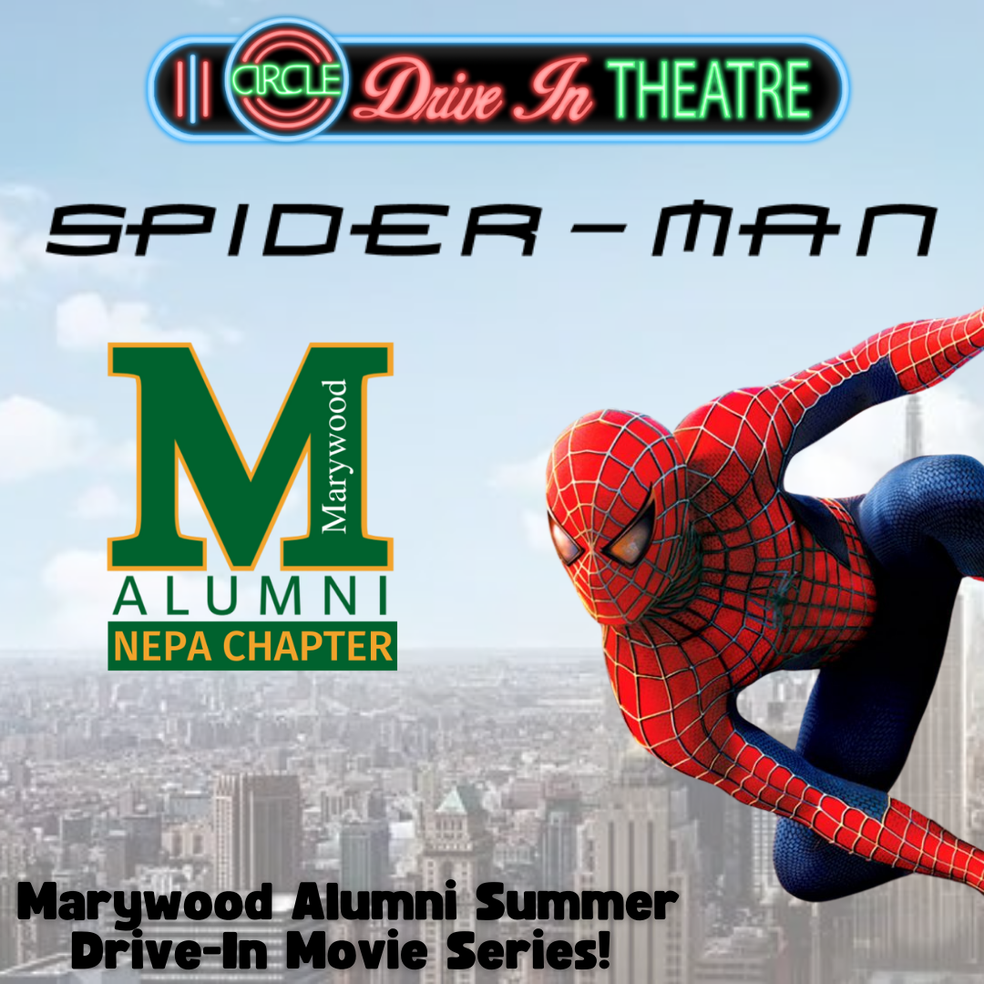 Spider-Man at the Circle Drive-In
